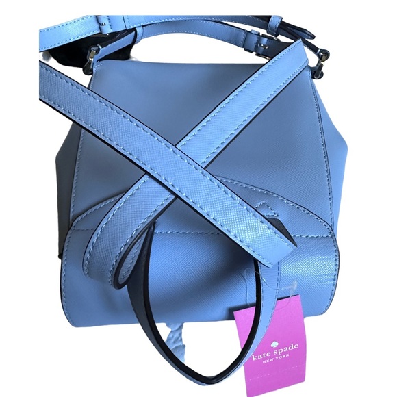 Kate Spade ♠️ New York, Medium Flap Saffiano Backpack - Picture 3 of 11